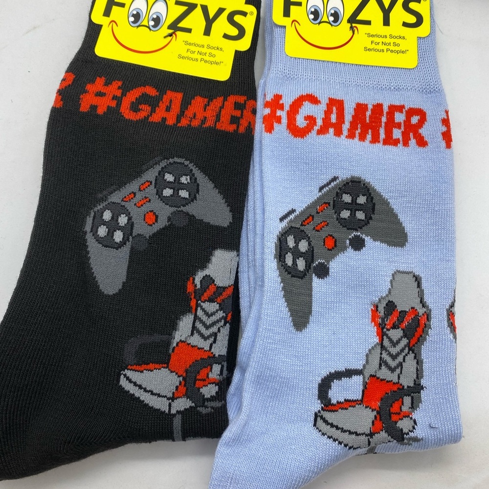 Foozys  socks mens gamer 2 pairs